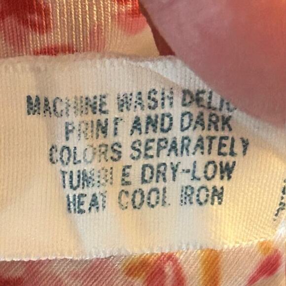 Vintage 1970s Vanity Fair Floral Pajama Set – Size Petite - Picture 9 of 9